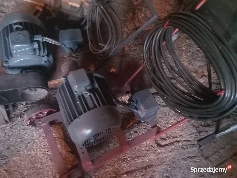Silnik elektryczny 55kw z wózkiem Zamość sprzedam