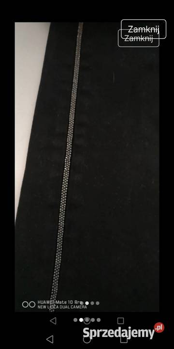 Czarne spodnie damskie