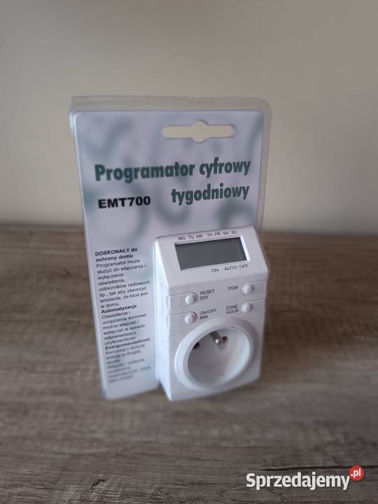 Programator cyfrowy tygodniowy EMT700 3680W 16A Pozostałe Rzeszów sprzedam