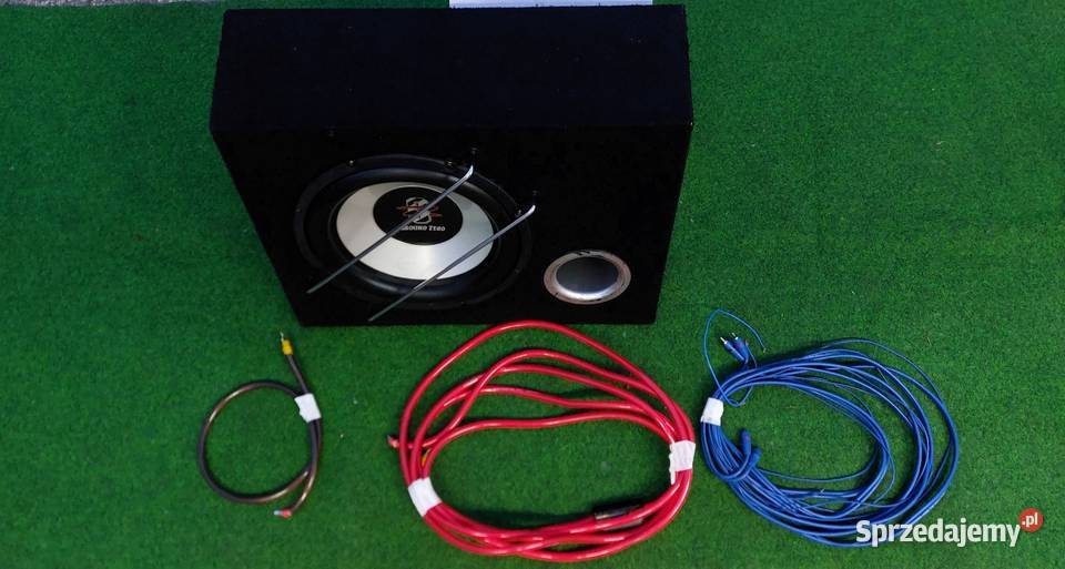 Skrzynia basowa wzmacniacz Zestaw Car Audio Tarnowo Podgórne