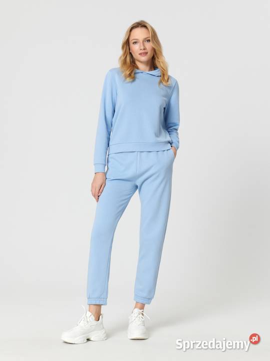 niebieska bluza z kapturem Sinsay XS Olkusz