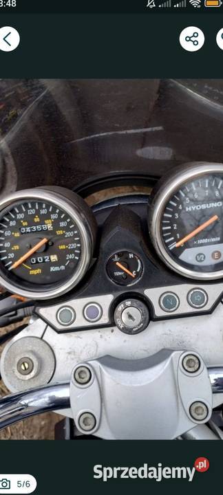 Hyosung GT Comet 650 kat A2 wielkopolskie Kalisz