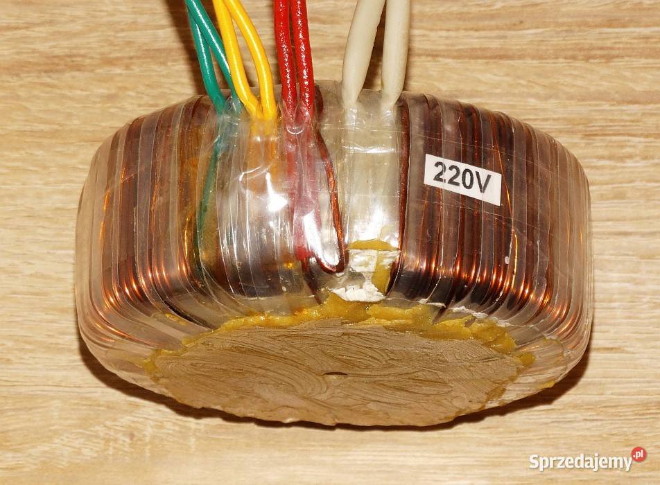 Transformator sieciowy toroidalny U1 220 V U2 17 Gliwice