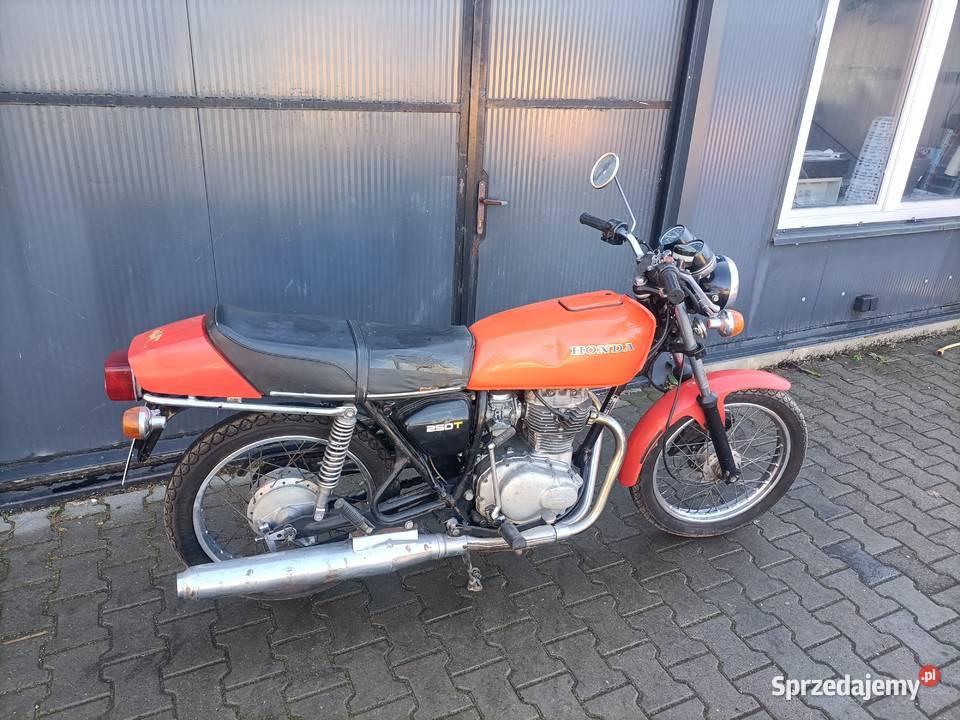 Honda CJ 250 zarejestrowana Padniewko