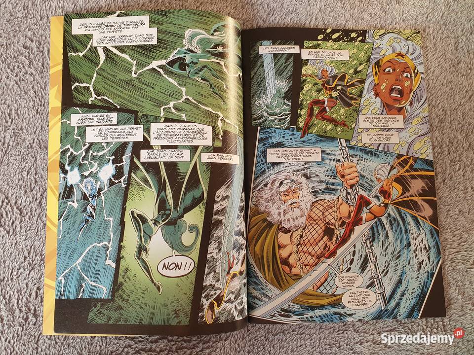DC versus Marvel Comics Amazon 1997 język Komiksy pomorskie