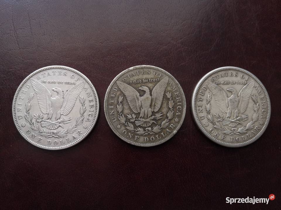 Srebrne Dolary Morgana z Dzikiego zachodu Lubartów