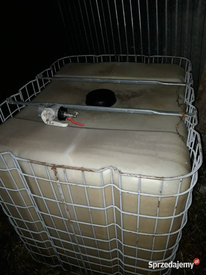 Zbiornik mauzer 1000 litrow Mierzyn sprzedam