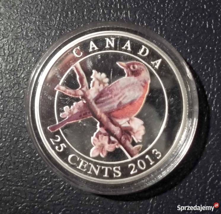 CANADA 25 centów 2013 DROZD Kraków sprzedam