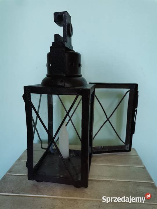 Stara lampa kolejowa z lat 40 tych Art Deco małopolskie Kraków sprzedam