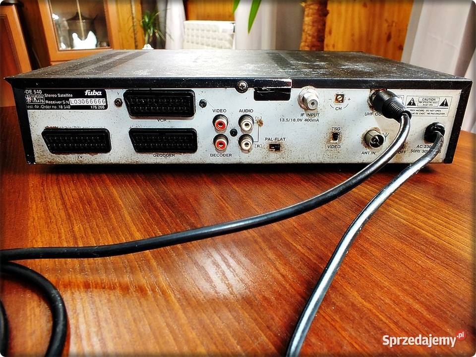Dekoder analogowy odbiornik satelitarny stereo sprzedam