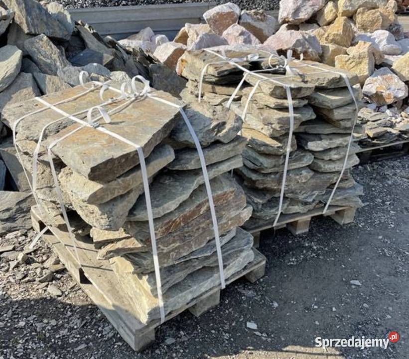 ŁUPEK SZAROGŁAZOWY Kamień na Taras Płyty mazowieckie Warszawa sprzedam