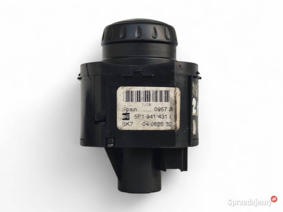 WŁĄCZNIK ŚWIATEŁ ALTEA XL TOLEDO III 5P1941431CB Panele sterowania, przełączniki Działoszyce