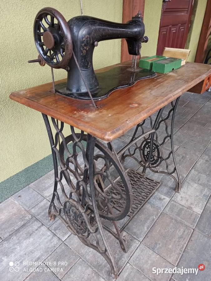 maszyna do szycia singer 7772058 z 1887 r Pozostałe Budzyń