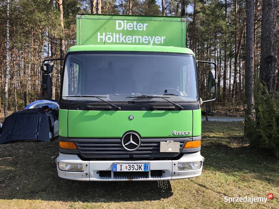MB ATEGO 815 KONTENER WINDA manualna Kleosin