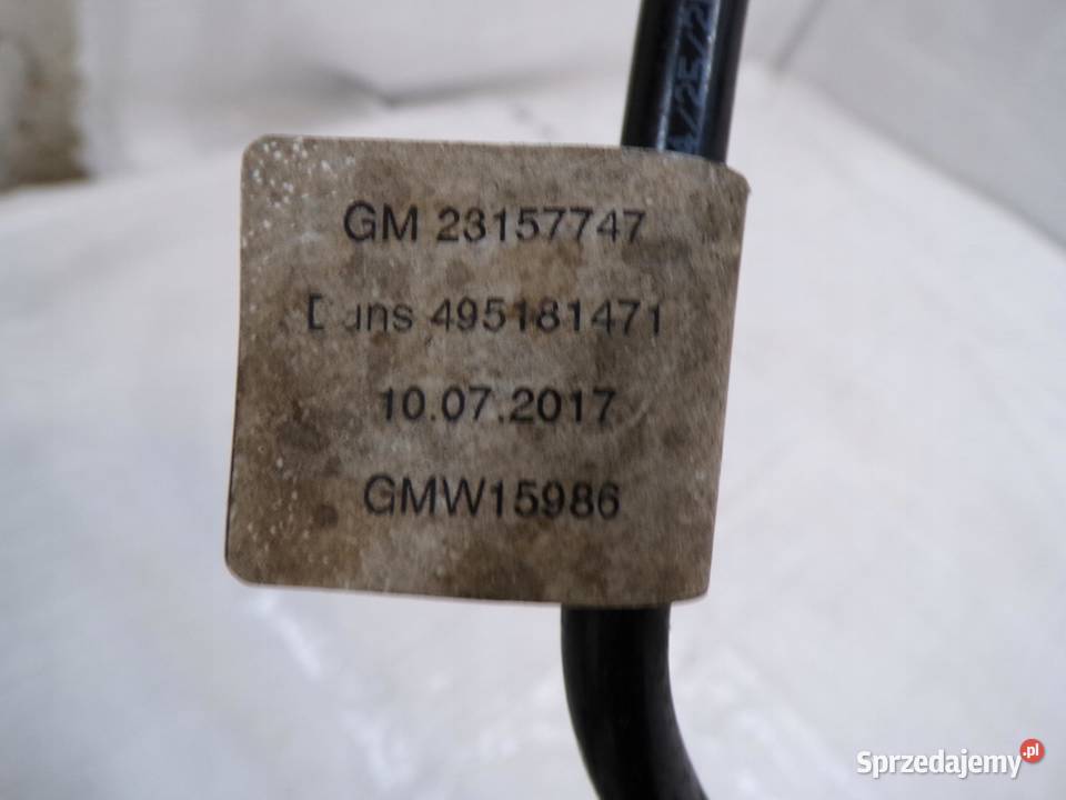 WĄŻ PRZEWÓD PALIWA OPEL INSIGNIA B 16 CDTI
