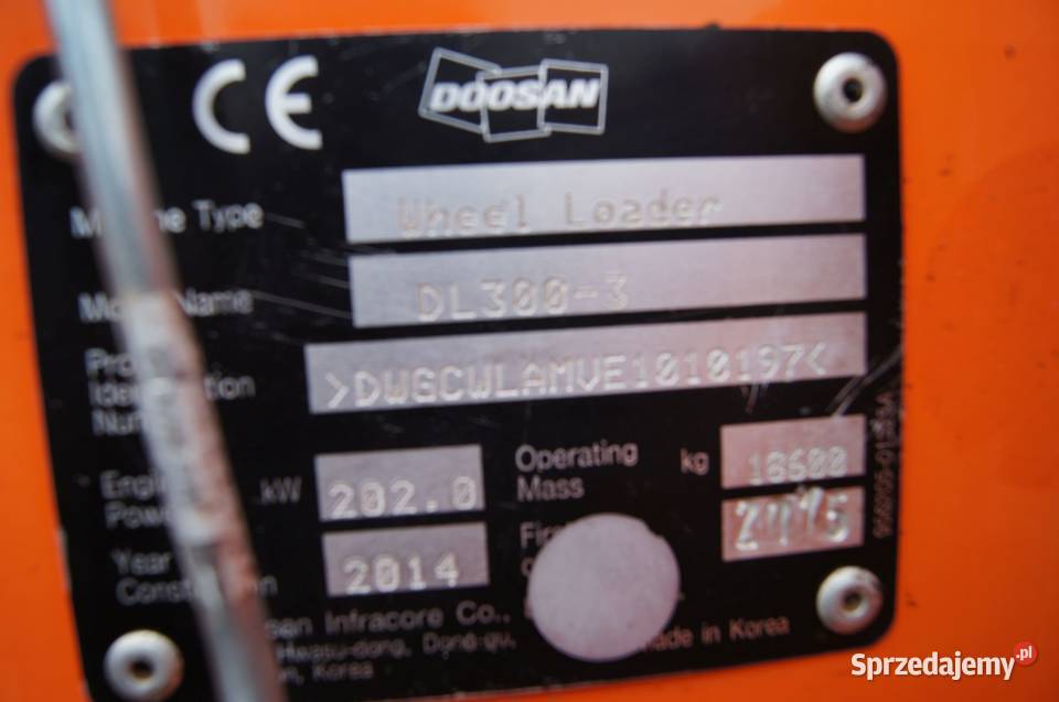 Ładowarka DOOSAN DL 3003 Olszyna
