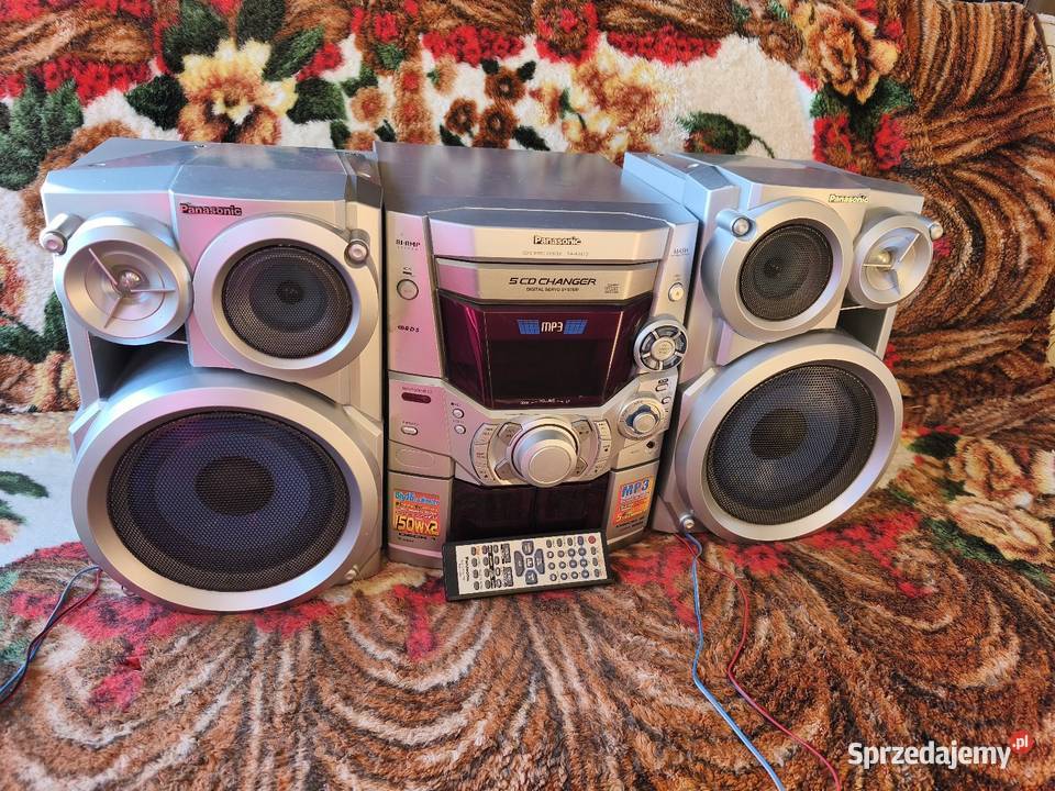 Sprzedam wieżę Panasonic SA AK 410 plus pilot Gdańsk