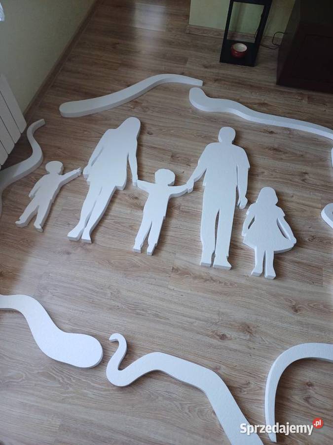 Rodzina zarys Polski dekoracja ołtarz Boże Ciało Dobrzyca