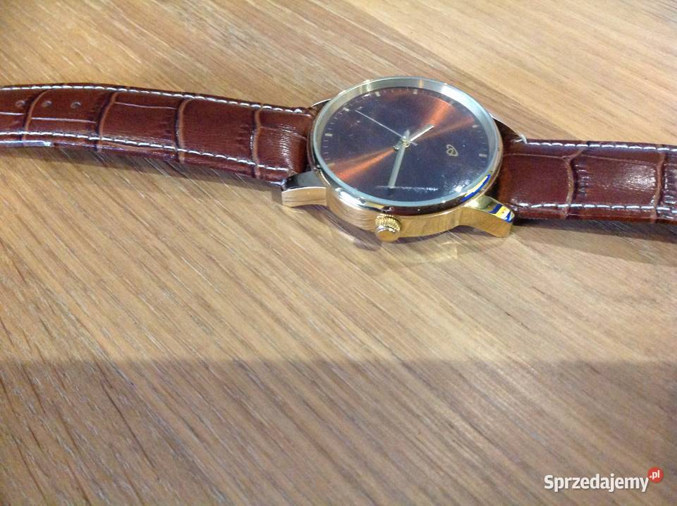 Zegarek Męski na Pasku Męskie Nowa Sól