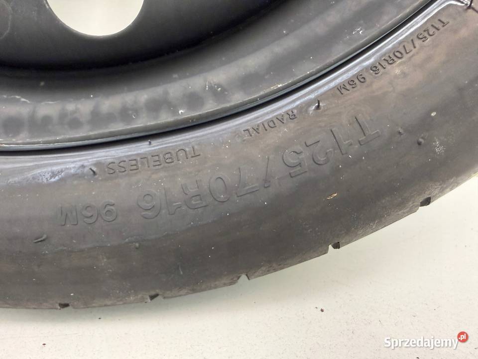 KOŁO DOJAZDOWE ZAPASOWE Audi Seat Vw Golf V Chełm