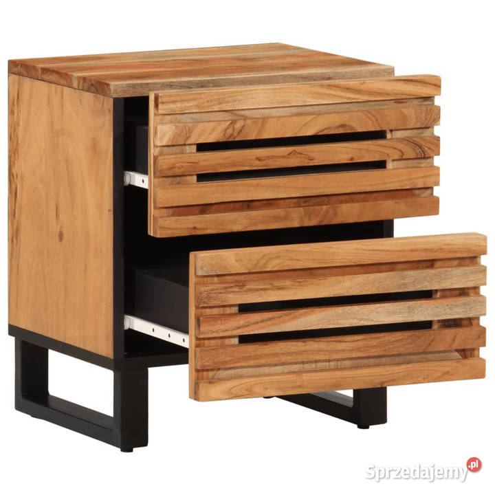 Szafka nocna 40x34x46 lite drewno akacjowe sprzedam