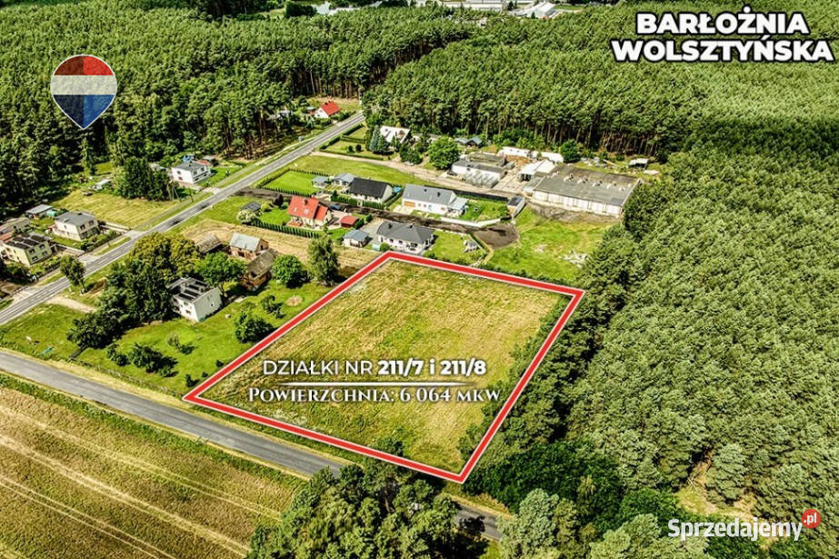 Działka z pozwoleniem na budowę osiedla wielkopolskie Barłożnia Wolsztyńska