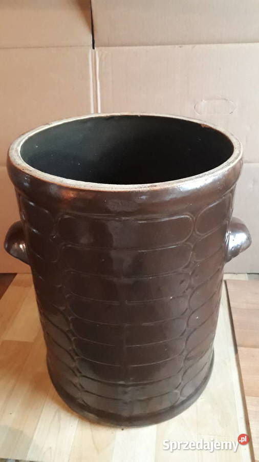 Garnek kamionkowy duży 0 litrów Poznań