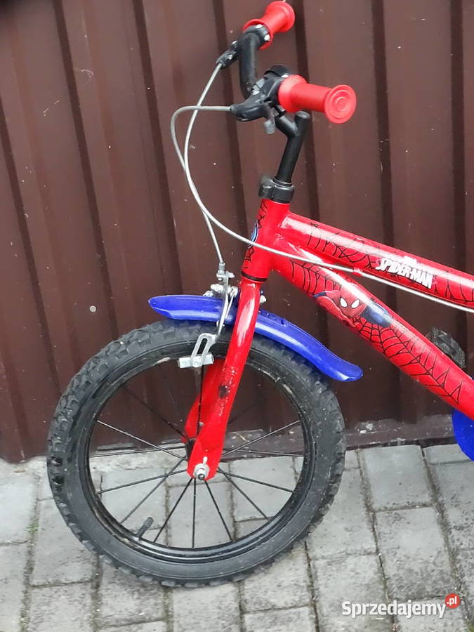 Rowerek dziecięcy 16 SpiderMan Marvel chłopca 46 16"