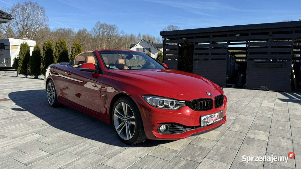 BMW 440 440i kabriolet 326 bezwypadkowy piękny czujnik parkowania Gdańsk