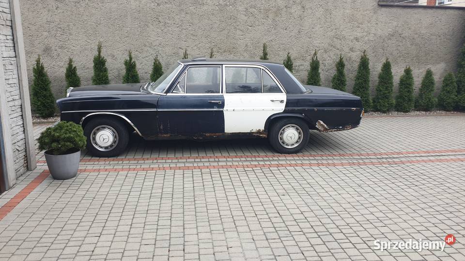 MercedesBenz Klasa S Piękny klasyk Mercedes W108 skórzana tapicerka wielkopolskie Pleszew