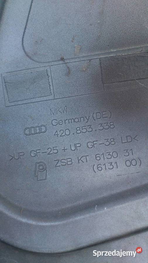 Panel boczny błotnik Audi R8 420 wlot fotel części blacharskie Poznań