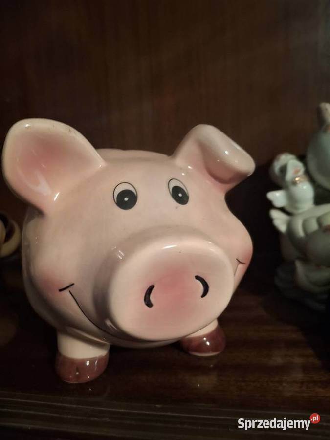 Skarbonka duża Świnka Figurki i rzeźby Warszawa