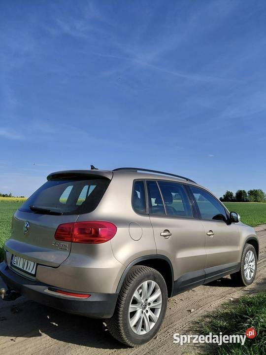 VW TIGUAN 20 TDI 4X4 140 składany hak metalowa 140KM łódzkie Wieluń