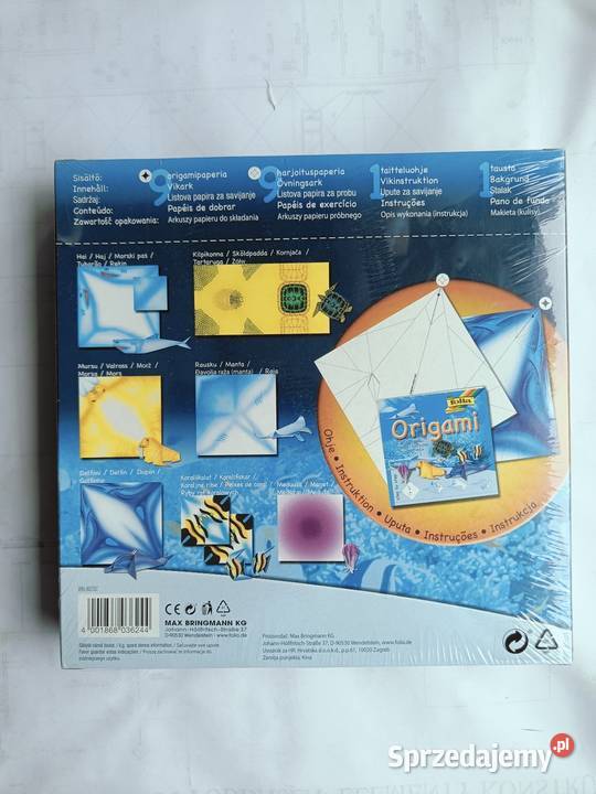 OrigamifoliaBergman Świat podwodny zwierzęta kolorowy Gdynia
