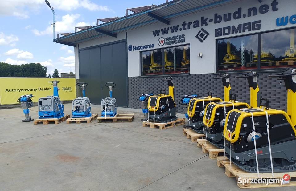 Dwukierunkowa zagęszczarka WEBER CR 7 CCD 20 481 Dunkowa