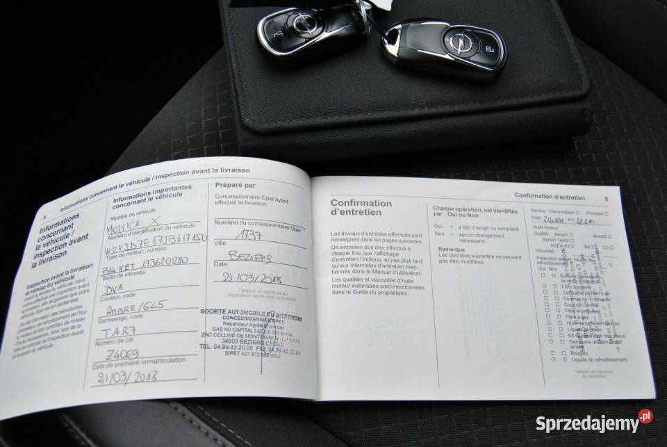 Opel Mokka Automat Niski udokumentowany przebieg serwisowany w ASO Modliborzyce