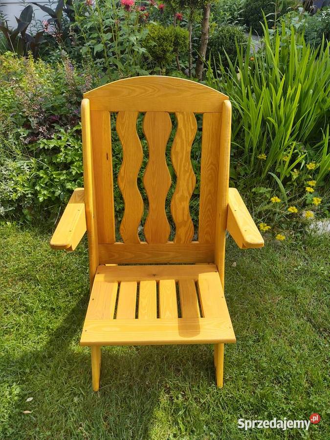 Meble ogrodowe drewniane składane typ X lamel 6 Meble ogrodowe Kalety