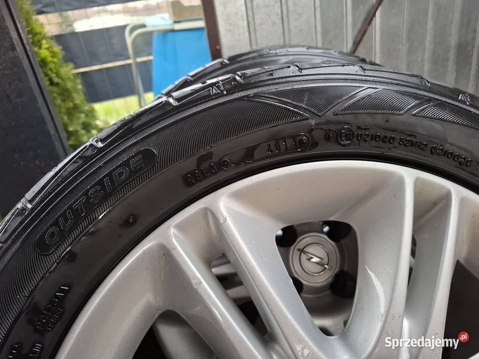 Komplet 16Alufelgi opel corsa e d z czujnikami Samochodowe Łaziska Górne