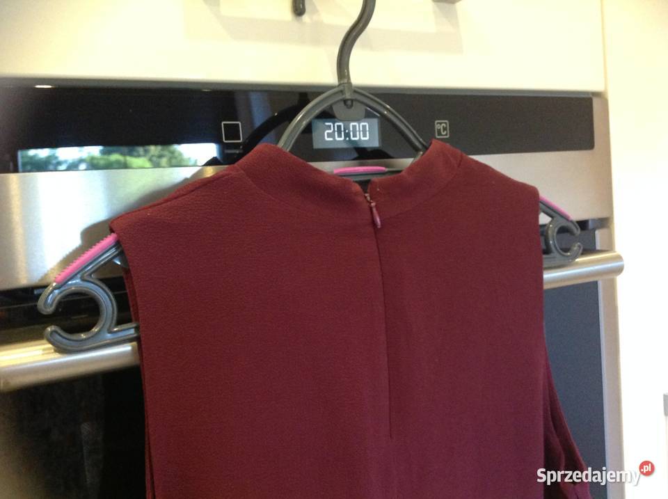 Bluzka Damska Look S bordowa Nowa Sól sprzedam