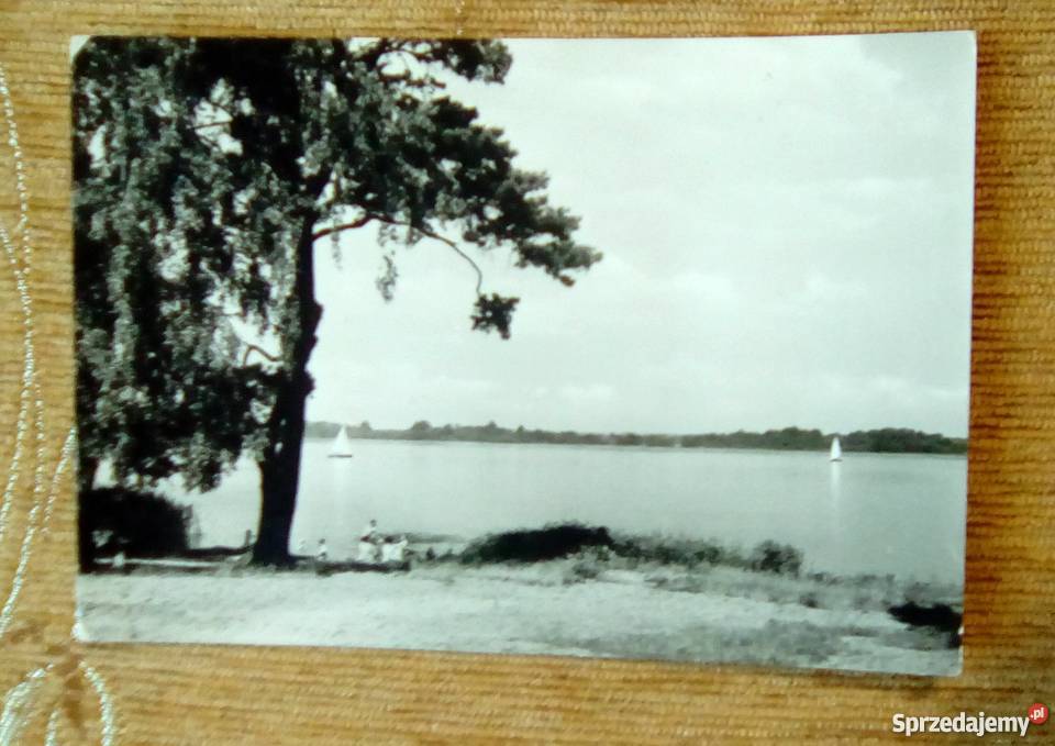 WIDOK NA JEZIORO MELLENSEE W KLAUSDORF Piszczac