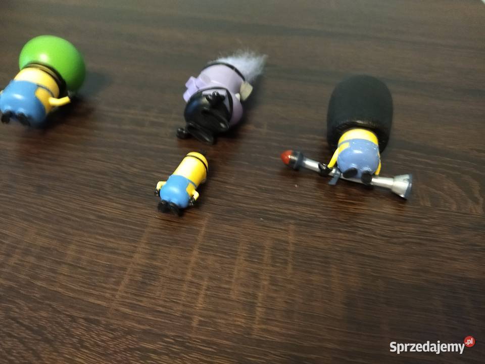 Minionki figurki mało spotykane Wrocław