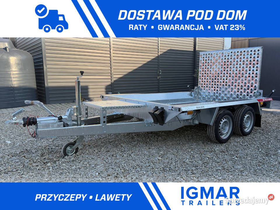 Przyczepka samochodowa TEMARED BUILDER 26152 3T 2468kg Lubin