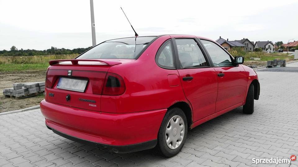Seat Cordoba LPG oOo ważne OC i przegląd Środa Śląska