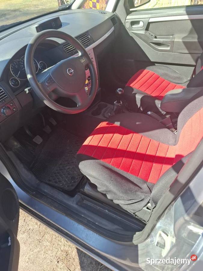 Opel Meriva srebrny łódzkie Kutno