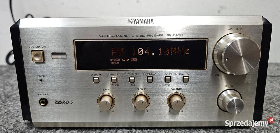 Amplituner stereo Yamaha Pianocraft RXE400 złoty Kraków