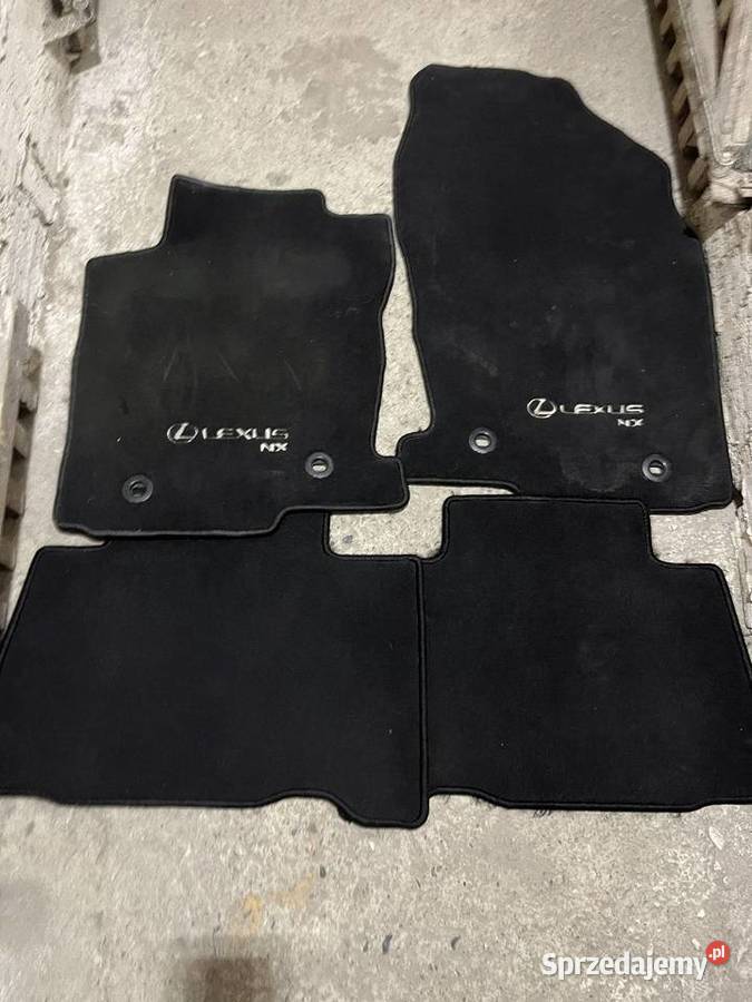 Dywaniki welurowe oryginalne Lexus NX 300h Pozostałe