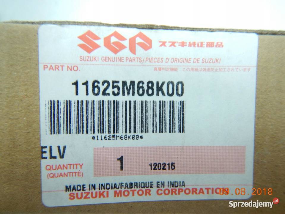 GUMA WIESZAKA SILNIKA Alto AStarCelerio800ZE