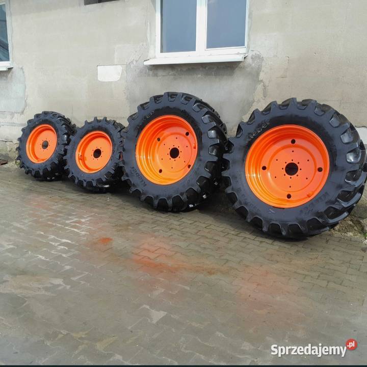 Koła rolnicze Kubota Kleber Fitker 36070 R 24 i Jastrzębiec