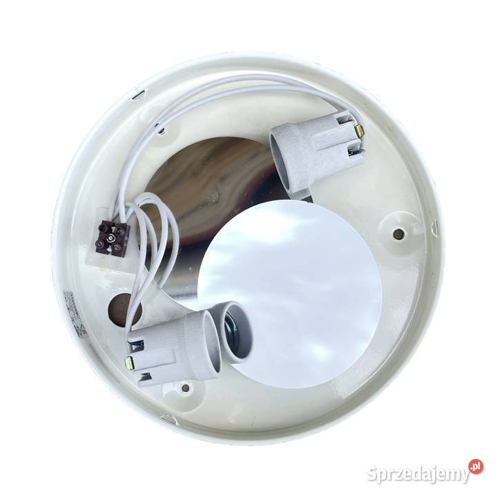 Wielki biały szklany plafon Massive Belgia lata Warszawa sprzedam