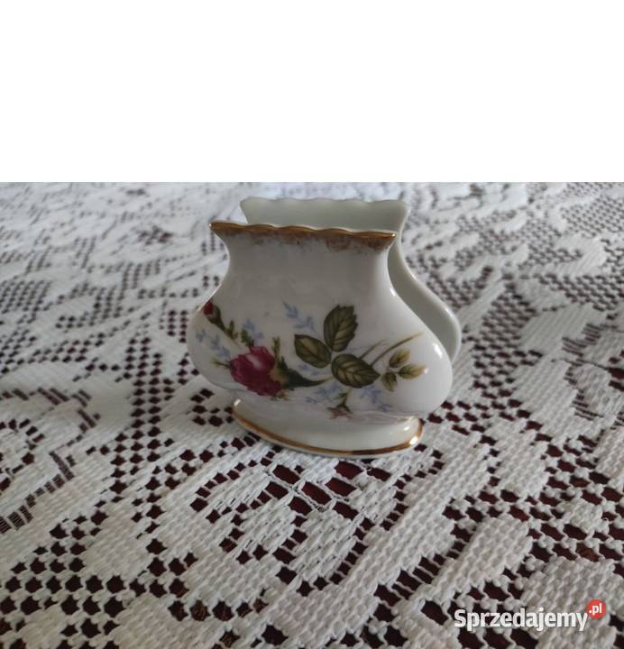 serwetnik porcelanowy zdobiony złoty chodzież Kielce